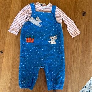 Baby Boden Two Piece Bunny Outfit Worn Once